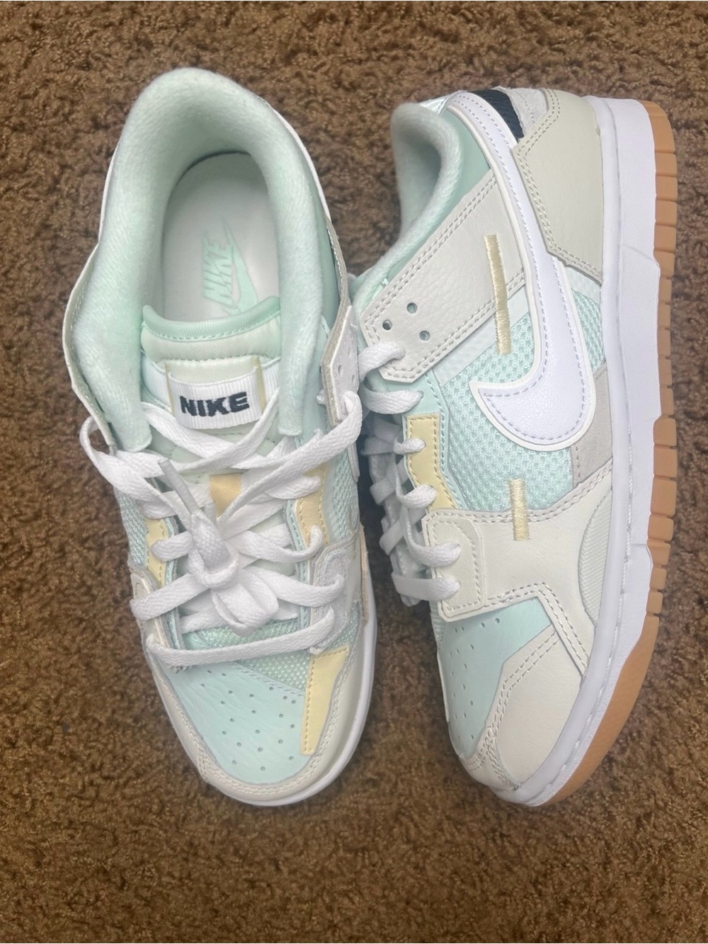 Nike Dunk Low**Scrap Sea Glass**Size 7 GS (8.5 Women)**New